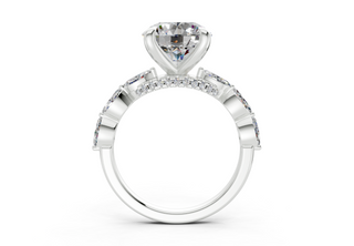 Celina Accent 2mm Enagaement Ring