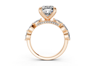 Celina Accent 2mm Enagaement Ring