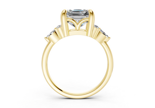 Clarion Accent 2mm Enagaement Ring
