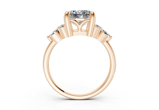 Clarion Accent 2.3mm Enagaement Ring