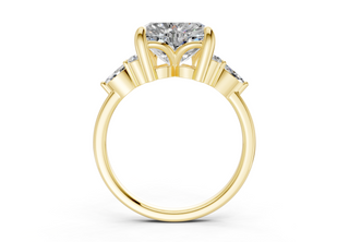 Clarion Accent 2.3mm Enagaement Ring
