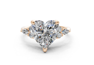 Clarion Accent 2.3mm Enagaement Ring