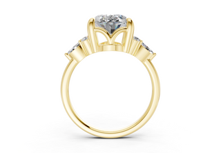Clarion Accent 1.8mm Enagaement Ring