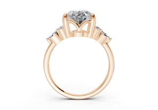Clarion Accent 2mm Enagaement Ring