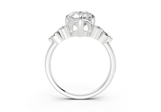 Clarion Accent 1.8mm Enagaement Ring