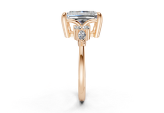 Clarion Accent 1.8mm Enagaement Ring