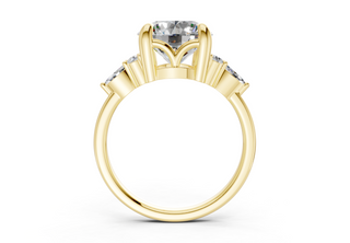 Clarion Accent 2.3mm Enagaement Ring