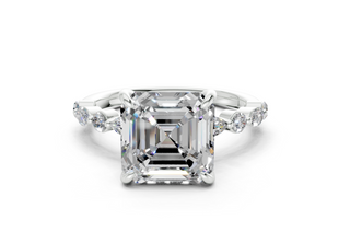 Zania Accent 2mm Enagaement Ring