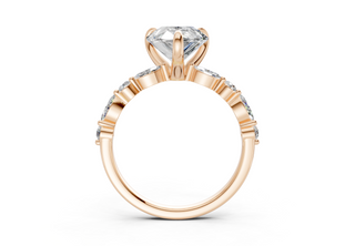 Zania Accent 2mm Enagaement Ring