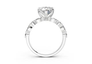 Zania Accent 2mm Enagaement Ring