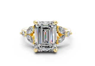 Imara Accent 1.9mm Enagaement Ring