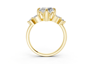 Imara Accent 1.9mm Enagaement Ring