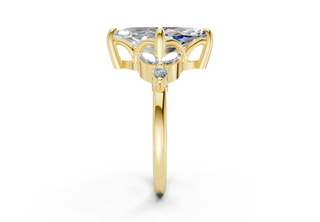 Imara Accent 1.9mm Enagaement Ring