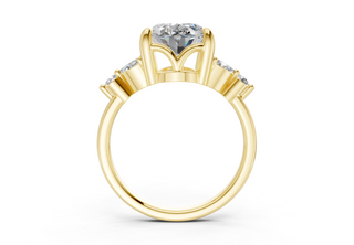 Imara Accent 1.9mm Enagaement Ring