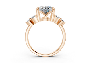 Imara Accent 1.9mm Enagaement Ring