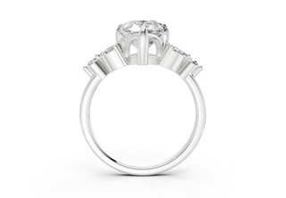 Imara Accent 1.9mm Enagaement Ring