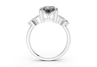 Imara Accent 1.9mm Enagaement Ring