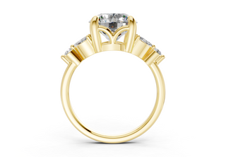 Imara Accent 1.9mm Enagaement Ring