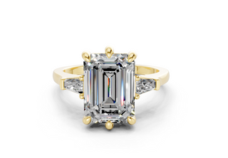 Felise Three Stone 1.8mm Enagaement Ring