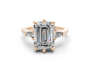 Felise Three Stone 1.8mm Enagaement Ring