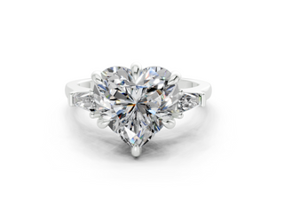 Felise Three Stone 1.8mm Enagaement Ring