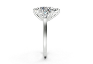 Felise Three Stone 1.8mm Enagaement Ring