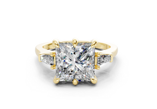 Felise Three Stone 1.8mm Enagaement Ring