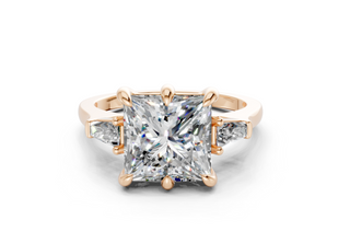 Felise Three Stone 1.8mm Enagaement Ring