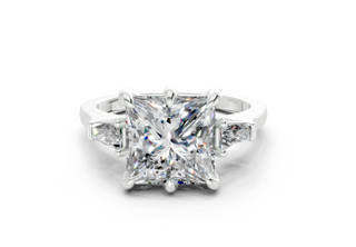 Felise Three Stone 1.8mm Enagaement Ring