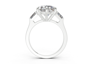 Felise Three Stone 1.8mm Enagaement Ring