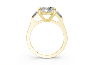 Olesia Three Stone 1.8mm Enagaement Ring
