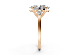 Olesia Three Stone 1.8mm Enagaement Ring