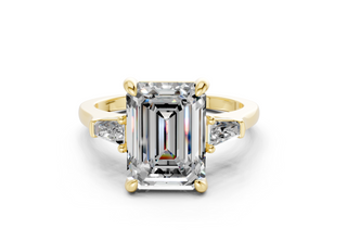 Olesia Three Stone 1.8mm Enagaement Ring