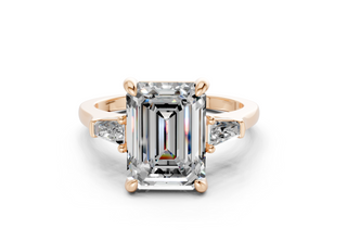 Olesia Three Stone 1.8mm Enagaement Ring