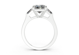 Olesia Three Stone 1.8mm Enagaement Ring