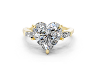 Olesia Three Stone 1.8mm Enagaement Ring