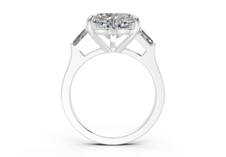 Olesia Three Stone 1.8mm Enagaement Ring