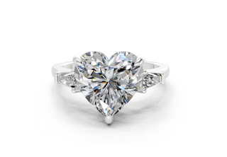 Olesia Three Stone 1.8mm Enagaement Ring