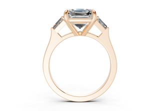 Olesia Three Stone 1.8mm Enagaement Ring