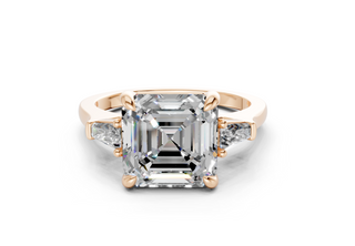 Olesia Three Stone 1.8mm Enagaement Ring