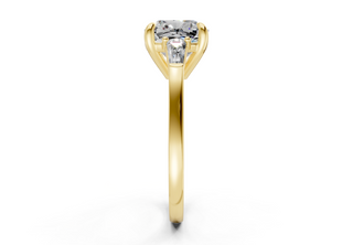 Olesia Three Stone 1.8mm Enagaement Ring