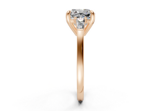 Olesia Three Stone 1.8mm Enagaement Ring