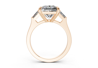Olesia Three Stone 1.8mm Enagaement Ring