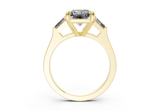 Olesia Three Stone 1.8mm Enagaement Ring
