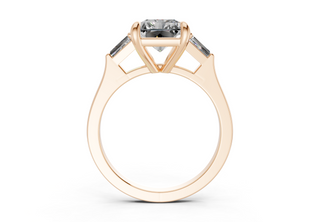 Olesia Three Stone 1.8mm Enagaement Ring