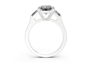 Olesia Three Stone 1.8mm Enagaement Ring
