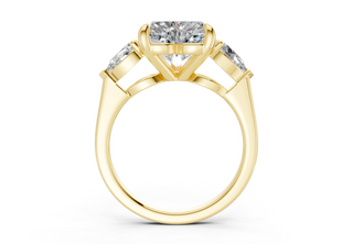 Vexia Three Stone 1.8mm Enagaement Ring