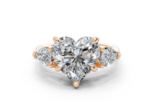 Vexia Three Stone 1.8mm Enagaement Ring