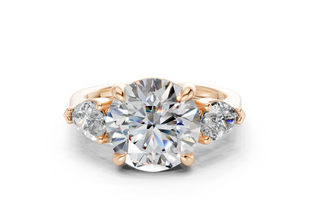 Vexia Three Stone 1.8mm Enagaement Ring