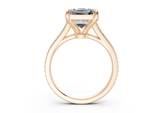 Zariel Pave 2mm Enagaement Ring